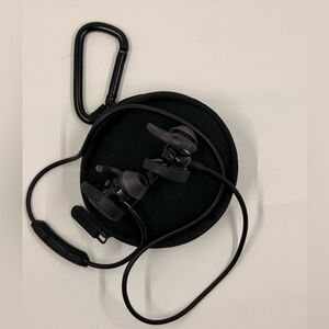 Bose SoundSport Wireless Earbuds Sweatproof Bluetooth Headphones, Black